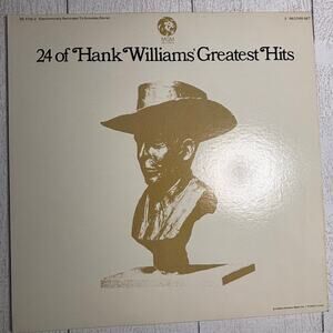 Vintage 1970 24 of Hank Williams’s Greatest Hits 2 Record Set